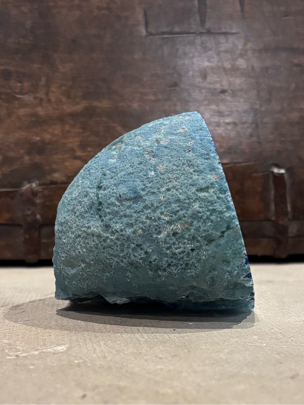 Blue Agate Geode - Picture 3 of 7